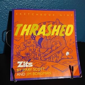 Sketchbook Nine Thrashed Zits By Jerry Scott & Jim Borgman Book
